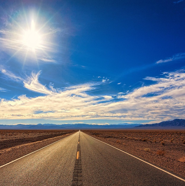 highway logistics truck desert